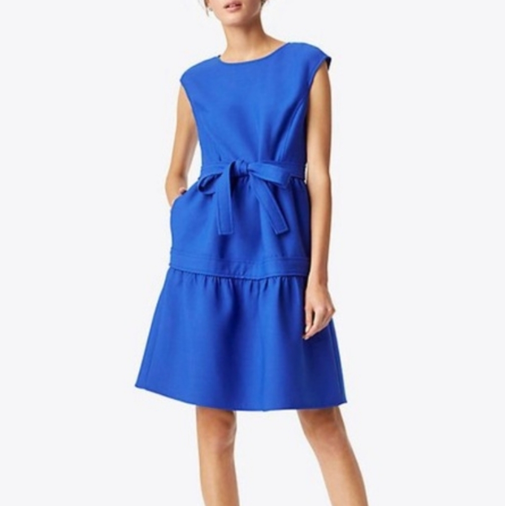 Tory Burch Royal Blue Jane Dress Women's Size 8 - Picture 12 of 12